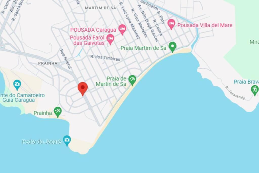 까라과따뚜바 Casa Martin De Sa/Prainha. 빌라 외부 사진